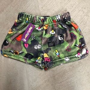 IScream Fuzzy Lounge Shorts